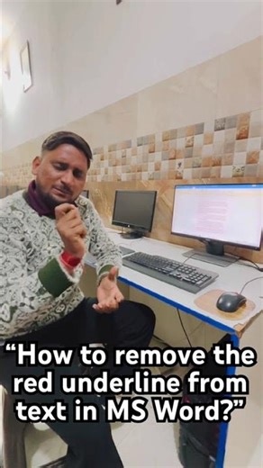 In this video you will learn. Why the red underline appears in MS Word• How to turn off spell check•