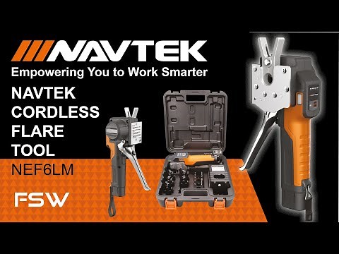NAVTEK NEF6LM Cordless Flare Tool "FULL DEMO"