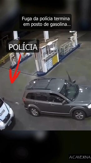 Polícia PERSEGUE e Intercepta Criminosos em Posto! #crime #casosreais