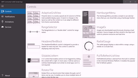 UWP Community Toolkit Overview