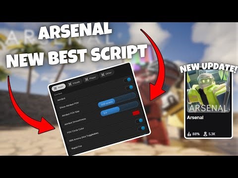 [👑] NEW Arsenal Script | AIMBOT, ESP, NOCLIP & More! | KEYLESS