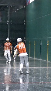 The ball was FLYING around the court on this point 👀 Get ready for more fast paced action TONIGHT @ 7pm ET!! Goenaga has 2 HUGE matches you don’t want to miss! #jaialai #sports #miami #battlecourt #highlights | World Jai-Alai League