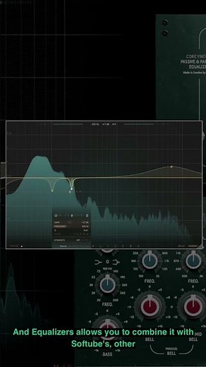 Equalizers: the perfect marriage of modern workflow & vintage tones.⁠