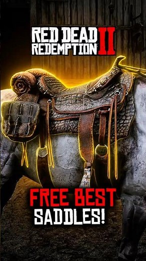 RDR2 Best Free Saddles #rdr2 #reddeadredemption2