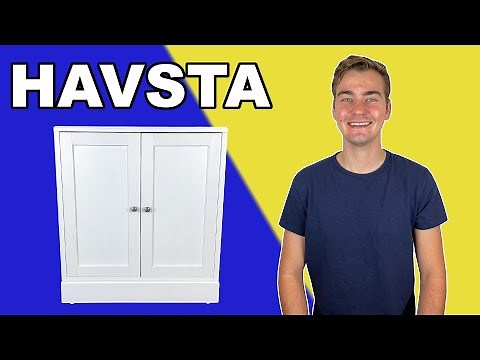Step By Step | HAVSTA Cabinet With Base IKEA Tutorial