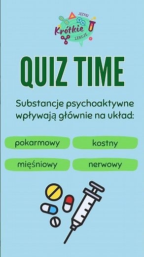 Biologia 2 klasa LO - Higiena i choroby układu nerwowego #quiz #biologia #2lobiologia