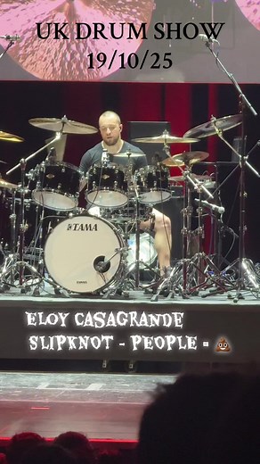 Eloy Casagrande Brings Slipknot to Life at UK Drum Show