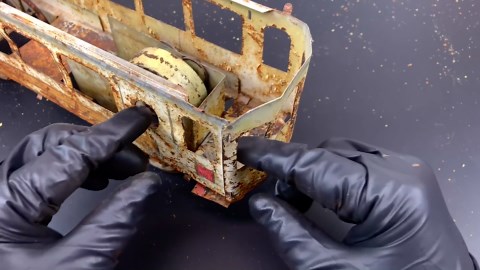 1920s Trolley Restoration - Dayton Street Car