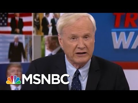 Chris Matthews: President Donald Trump Is Acting Like A Bad Guy | Hardball | MSNBC