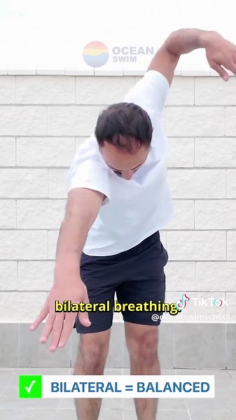 ✅ Join My Swim Community 👉 https://www.skool.com/ocean-swim-school-5697 ✅ FREE Level 1 Video Course: 👉 https://www.oceanswimschool.com/levelonefree 📚 Swim Book on Amazon ($9.99) 👉 https://www.amazon.com/dp/B0FKM9MTWK Breathe every third stroke for balanced swimming! Swim-swim-breathe pattern keeps both sides equal. Like learning to write with both hands - your weak side gets stronger and you swim straight, not in circles!