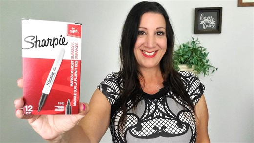 Watch Sharpie Permanent Markers - Fine Point Black on Amazon Live