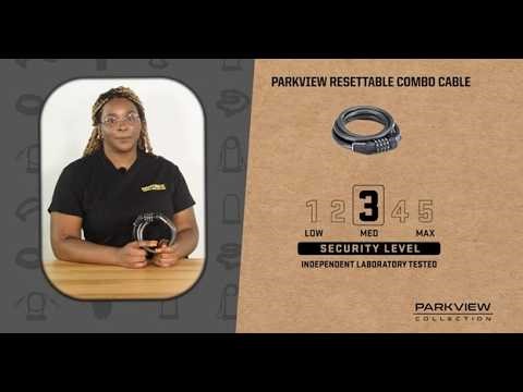 Parkview Resettable Combination Cable by Kryptonite
