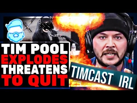 Tim Pool Threatens TO QUIT Timcast IRL After Youtube PULLS Show AGAIN