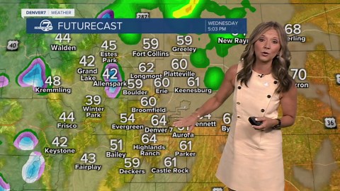 Another day of near record high temperatures across the Denver metro Tuesday