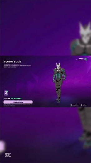 TOSIE SLIDE EMOTE FORTNITE #fortnite #emote #fortniteclips #shorts #toosie
