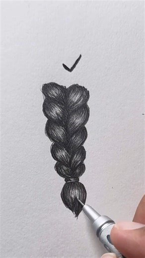 Hair Drawing Do & Don’t ✨ Tying Hair Tutorial #drawing #drawingtutorial #drawinghair