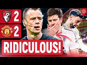 ROBBED OF 2 POINTS! | Bournemouth 2-2 Manchester United | LIVE Match Review