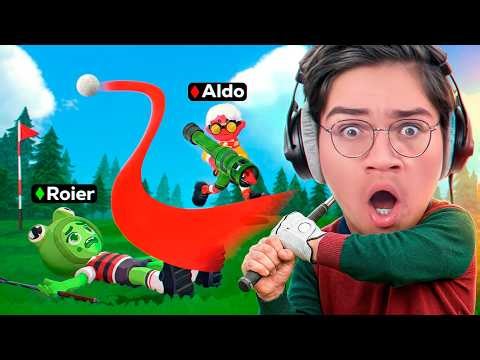 ESTE GOLF SE SALIÓ DE CONTROL… 🤯💥 | SUPER BATTLE GOLF