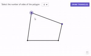 🧑‍🎨 GEOGEBRA RESOURCE! 🎨 Try this FREE GeoGebra Exploration resource to investigate the sum of the angle measures in polygons with different numbers of sides. Check it out! https://www.geogebra.org/m/ujzzdcst #iteachmath #mtbos #geometry | GeoGebra