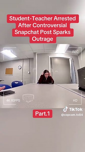 Student-Teacher Arrested After Controversial Snapchat Post Sparks Outrage… #cops #crime #police #karen #foryoupage
