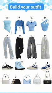 589K views · 6.6K reactions | Time to style your dream look ✨ Pick your favorite top, bottom, shoes, and bag—let your outfit speak for you! . #virtualstylist #baggyjeans #baggyclothes #baggypants #outfitinspo #ootd #dailyoutfitinspo #aestheticoutfit #streetstyle #casualwear #styleinspo #outfitideas4you | Fashioninspo | Facebook