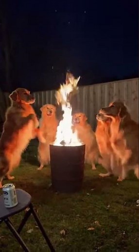 Dance Party! Golden Retrievers Move to the Beat 🎉🐾🎶