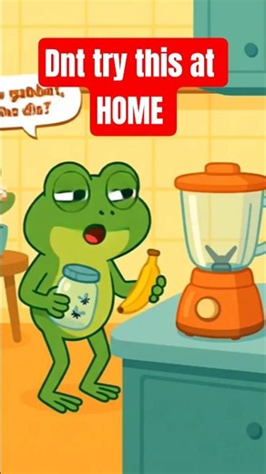 frog vs blender Chaos | epic funny shorts #shorts #comedy