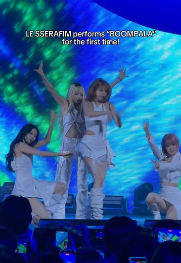 LE SSERAFIM performs “BOOMPALA” live for the first time! #르세라핌 #LE_SSERAFIM #Spotify_PURE_FLOWERS_LIVE #PUREFLOW_pt1 #스포티파이 @LE SSERAFIM @Spotify @스포티파이 Spotify Korea