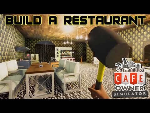 Build Your Own Restaurant - Cafe Owner Simulator Gameplay PC Steam 4K