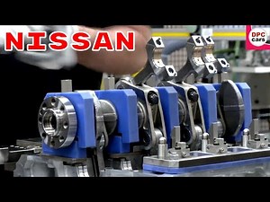 2022 Nissan Rogue 1 5L VC Turbo Engine Assembly and Production