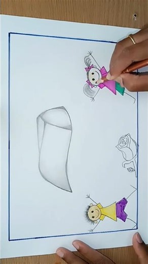 Children's Day Drawing#happychildrensdaydrawing#shorts