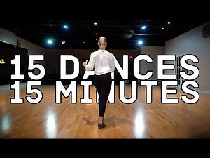 Learn 15 Dances In 15 Minutes | Salsa, Mambo, Bachata, Merengue, Samba, Bolero, Rumba And More