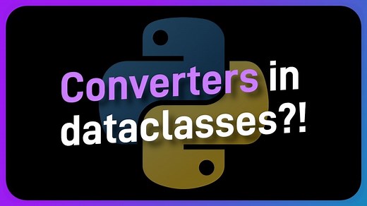 [双字] {Python}3.13的Dataclass终于迎来[转换器]