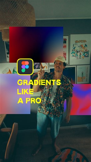Mat on Instagram: "The default way to create gradients in Figma is quite limited! So I wanted to show you this cool technique for creating more complex gradients. Hope you learn something! Save this for later ✌️ #graphicdesign #uxdesign #design #productdesign #figma #uidesign #tutorial"