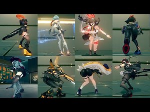 ZZZ All Characters Running & Turning Animations (High Quality SFX ASMR) #zzzero #zzzcreators