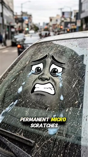 No Washer Fluid? Dirt Will Scratch Your Windshield 😳