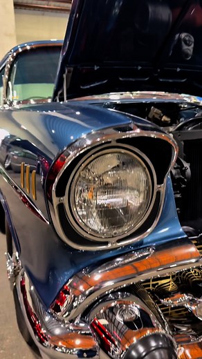 1957 Chevy Bel Air — chrome shining, tail fins flying, and V8 power ready to roar. 🔥 Would you drive this legend? 👇 #57BelAir #TriFiveChevy #ClassicChevy #AmericanIcon #automotive | RJ fbreels car show