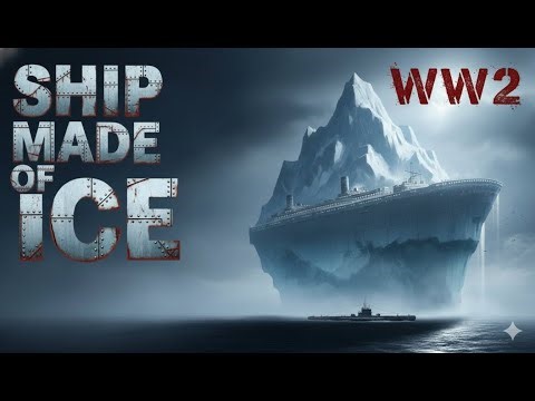 The Ice Carrier: Project Habakkuk - The WWII Ship Built from Sawdust and Ice