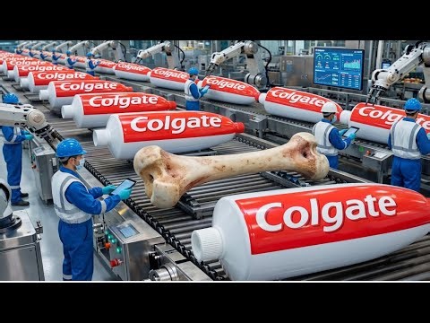 How It's Made: Toothpaste Manufacturing Full Process | Factory Tour