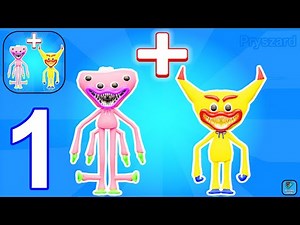 Mutant Maker - Merge Anything - Gameplay Walkthrough Part 1 Tutorial Levels 1-4 (iOS,Android)