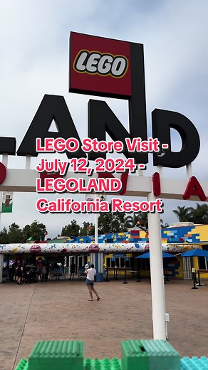 LEGO Store Visit - July 12, 2024 At the Big Shop inside LEGOLand California Resort. #lego #legostore #legotiktok #legoland #legolandcalifornia #legopark #legolandcaliforniaresort