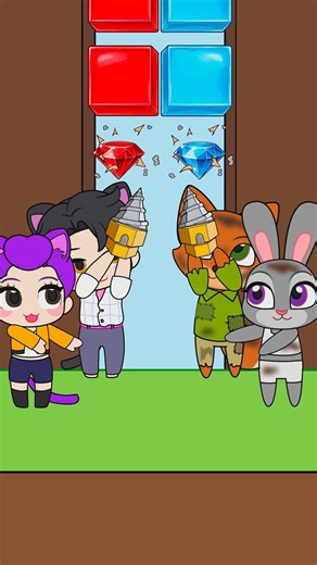 Judy and Nick Chooses Books Over Games l Digging The Final Treasure Puzzle l Zootopia #zootopia