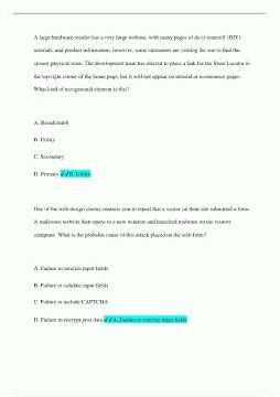 CIW UID Questions and Answers Already Passed1092