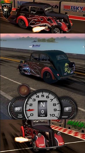 Latest Tune for Ford Anglia 5.4 second in 1/4 mile no limit drag racing 2 V2.4.212