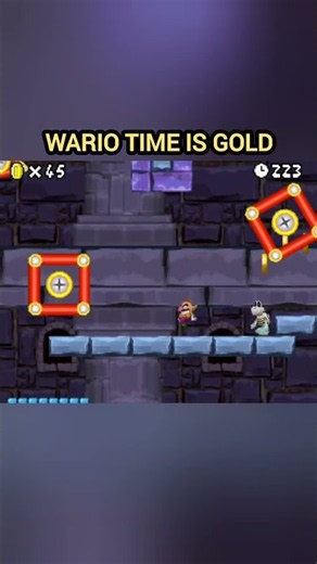 Wario Time is Gold #nintendo #mario