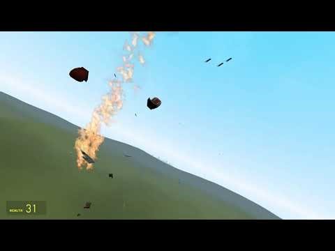 gmod plane crash