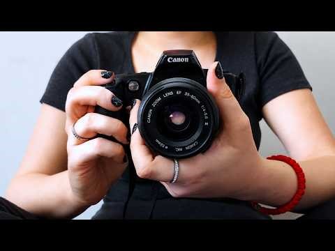 189 📷 Old Analog Camera Tapping & Scratching | Canon EOS Sounds | No Talking ASMR