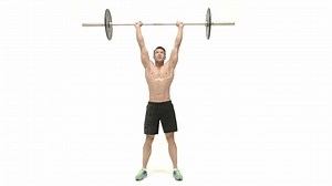 6.7K views · 376 reactions | The MH exercise of the day is the Barbell Clean-and-Press. A great total-body move using both pull and pushing motions to work multiple muscle groups. | Men's Health UK | Facebook