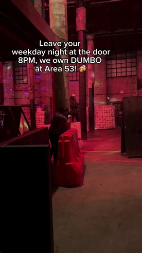 Ditch the weekday stress, Adult Night hits 8PM 🔞 🔫 Unlimited Laser tag 🎳 Unlimited Mini bowling 🕹️ Arcade games 🍹 New Happy hour Menu 🔞 Adults only 📍 Area 53, DUMBO 53 Bridge St