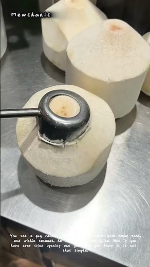 How to Open a Coconut Easily
